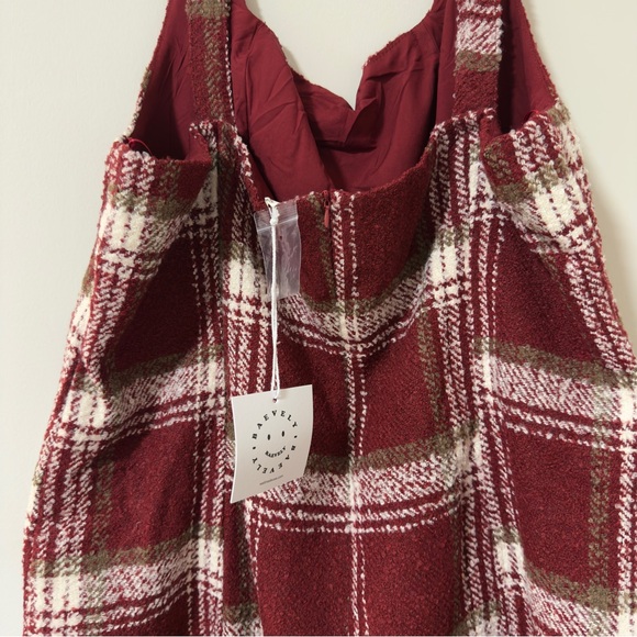 Chic Plaid Sleeveless Dress - Picture 2 of 3